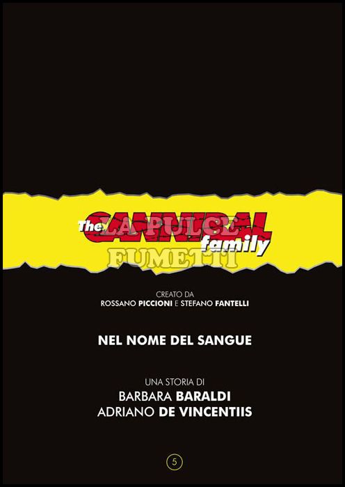 THE CANNIBAL FAMILY BOOK #    5: NEL NOME DEL SANGUE